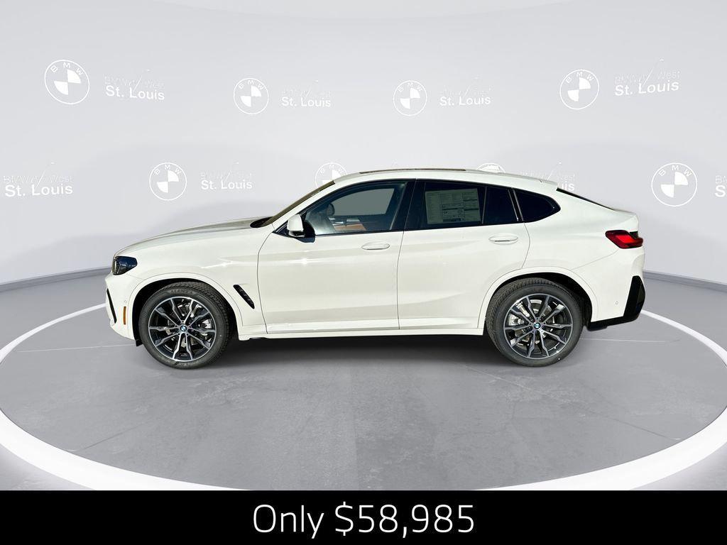 new 2025 BMW X4 car, priced at $63,985