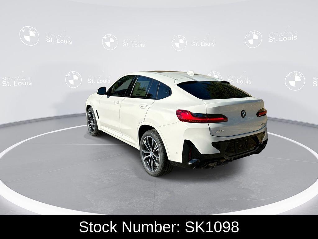 new 2025 BMW X4 car, priced at $63,985