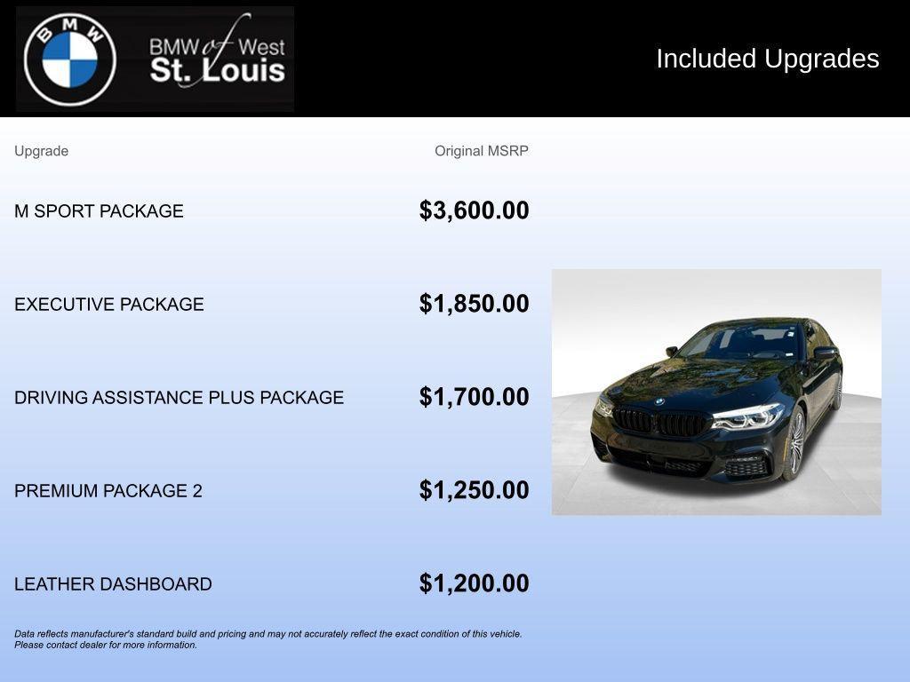 used 2019 BMW 540 car, priced at $27,984