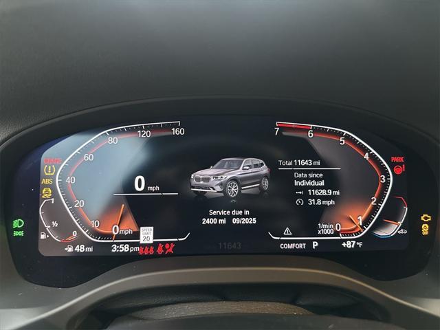 used 2024 BMW X3 car, priced at $45,580