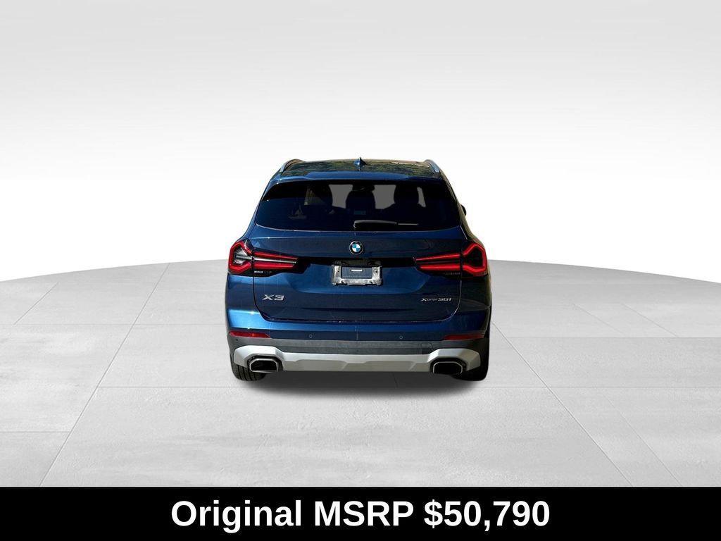used 2022 BMW X3 car, priced at $30,545