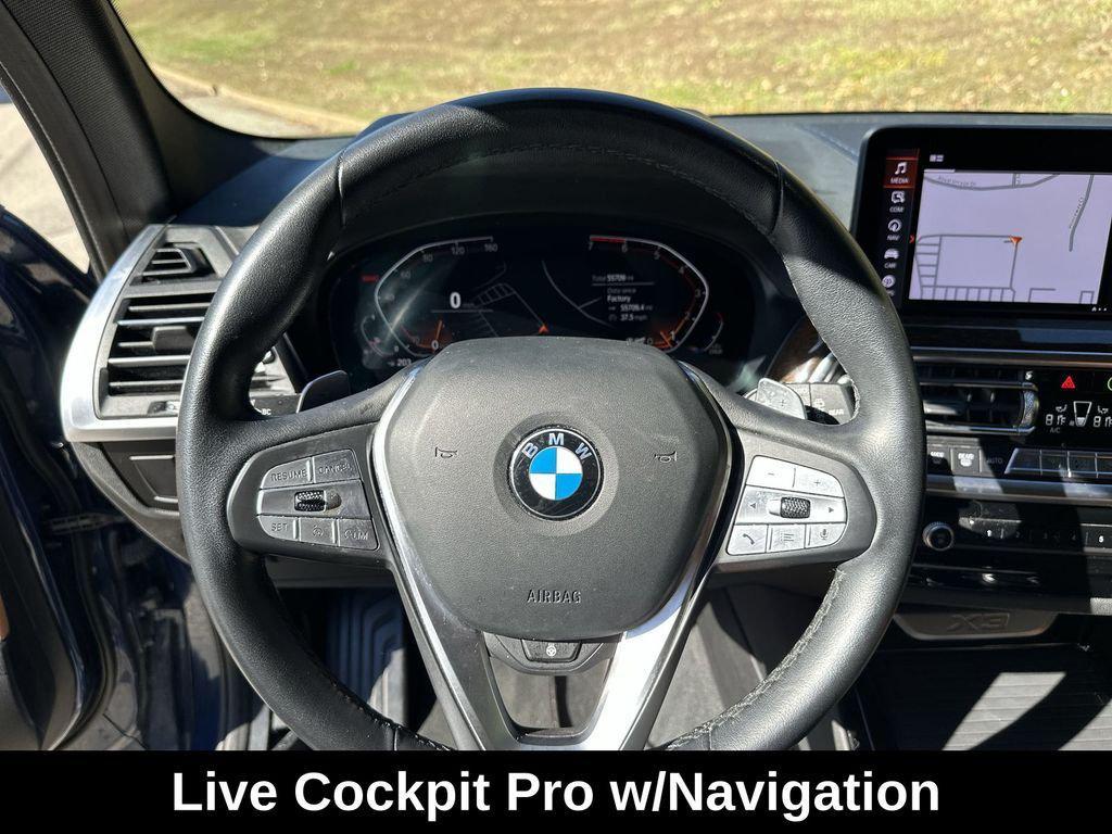 used 2022 BMW X3 car, priced at $30,545
