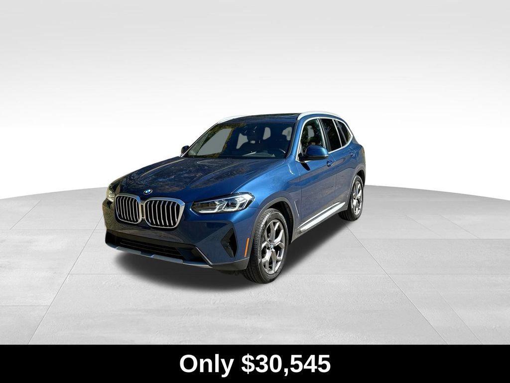 used 2022 BMW X3 car, priced at $30,545