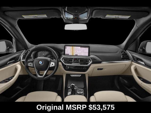 used 2023 BMW X3 car, priced at $37,453