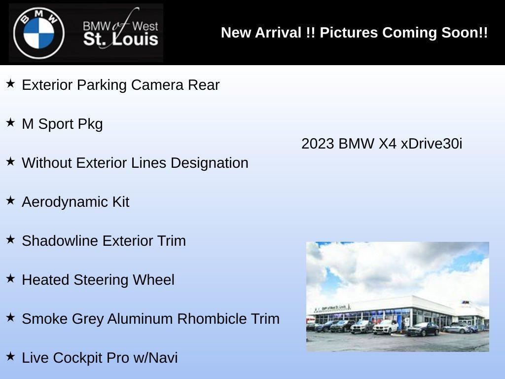 used 2023 BMW X4 car, priced at $41,855