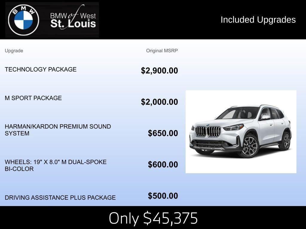 new 2026 BMW X1 car, priced at $51,375