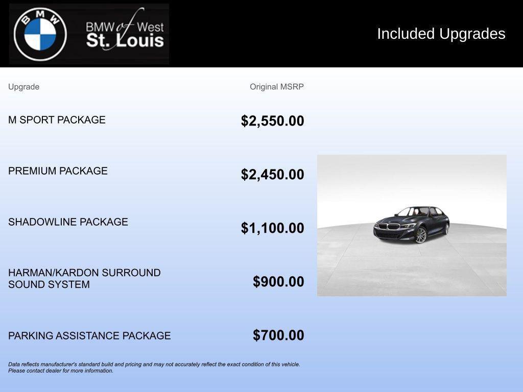 new 2026 BMW 330 car, priced at $59,590