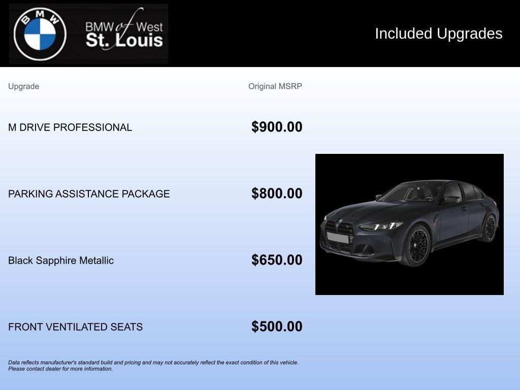 new 2026 BMW M3 car, priced at $102,975