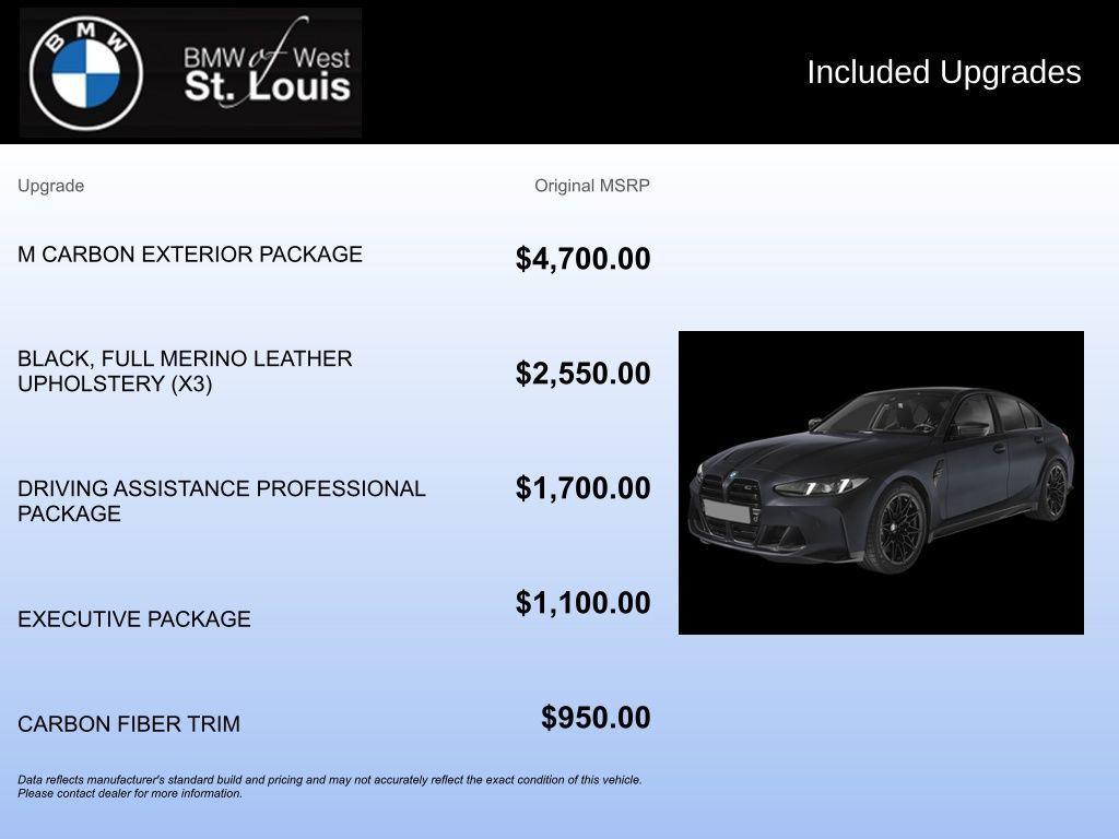 new 2026 BMW M3 car, priced at $102,975