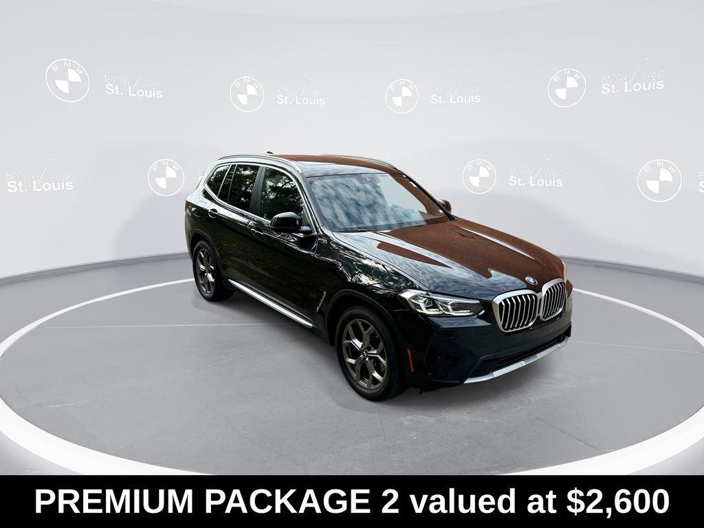 used 2022 BMW X3 car, priced at $34,455