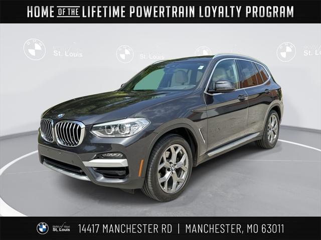 used 2021 BMW X3 car, priced at $33,995