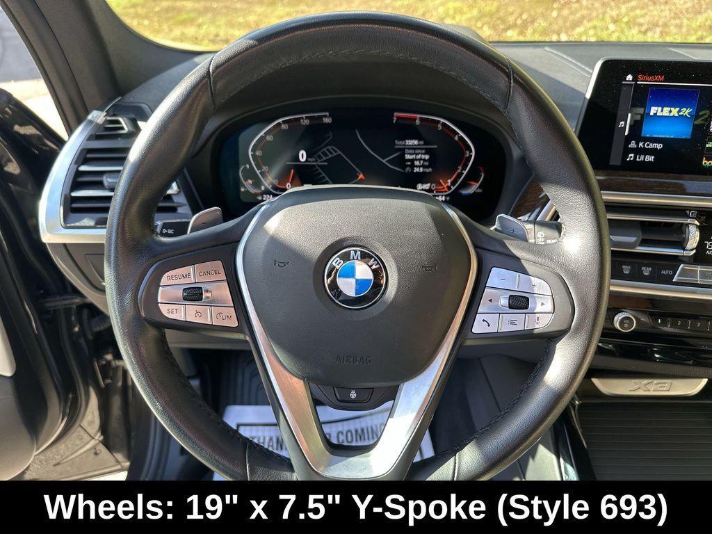 used 2023 BMW X3 car, priced at $34,959