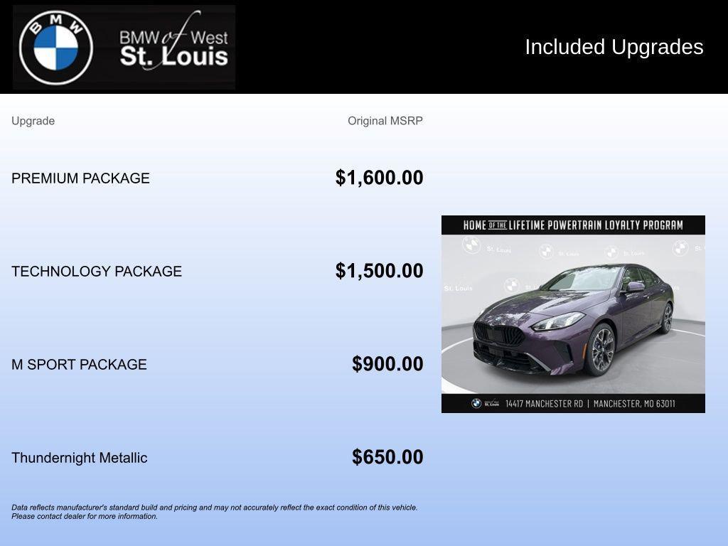 used 2025 BMW 228 Gran Coupe car, priced at $43,075