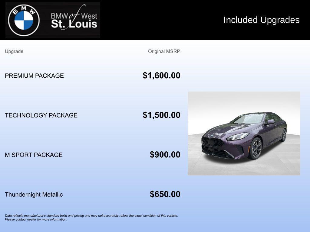 used 2025 BMW 228 Gran Coupe car, priced at $43,075