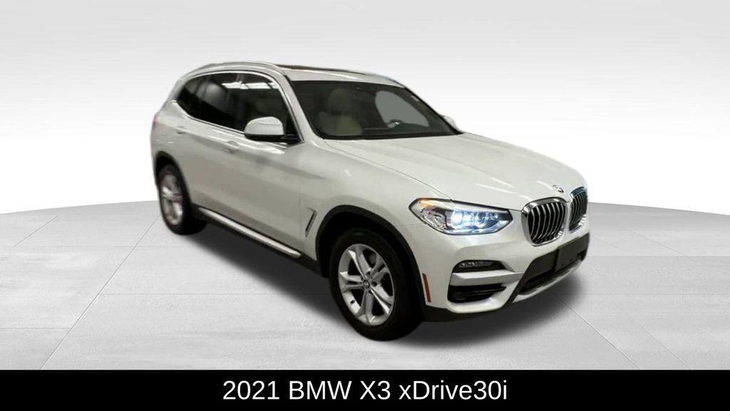 used 2021 BMW X3 car, priced at $23,545