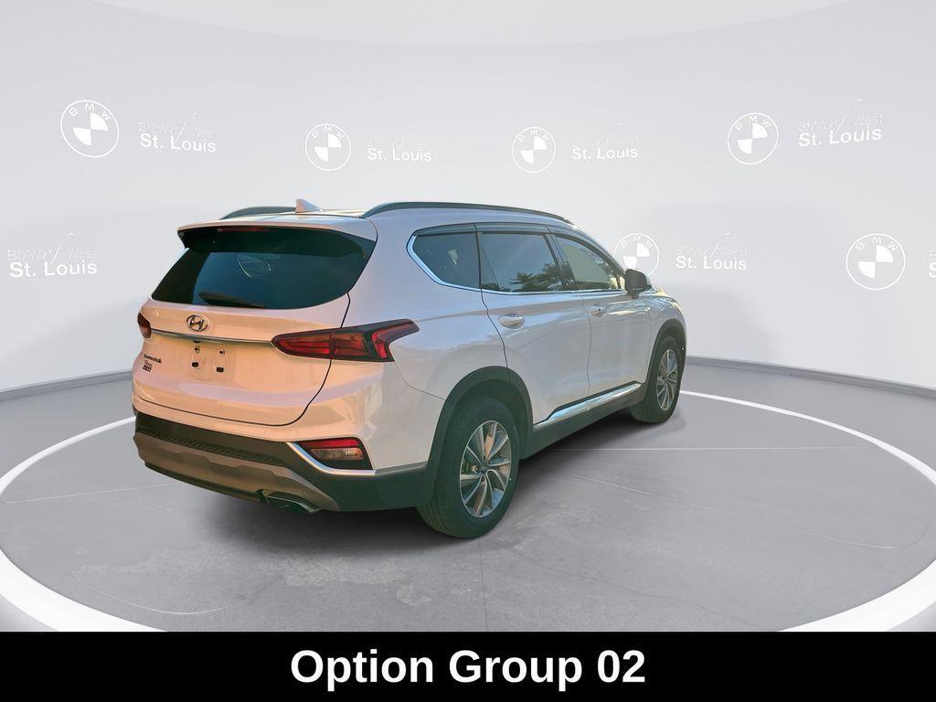 used 2020 Hyundai Santa Fe car, priced at $19,445