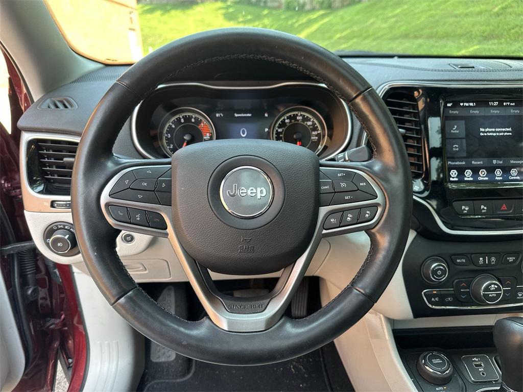 used 2021 Jeep Cherokee car, priced at $22,545