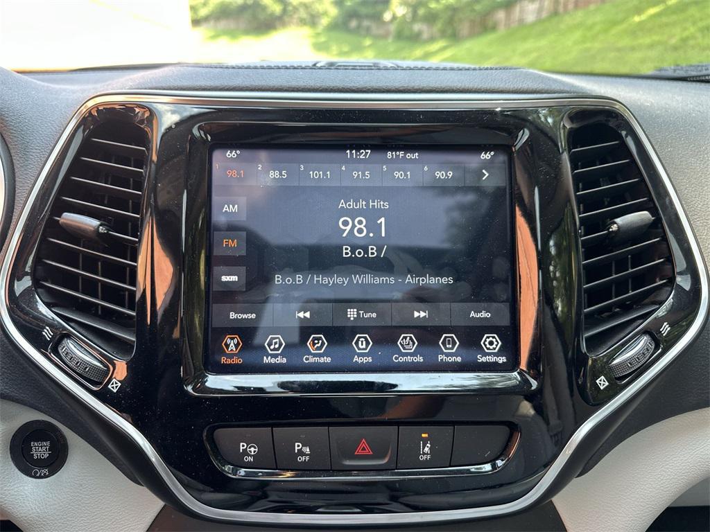 used 2021 Jeep Cherokee car, priced at $22,545