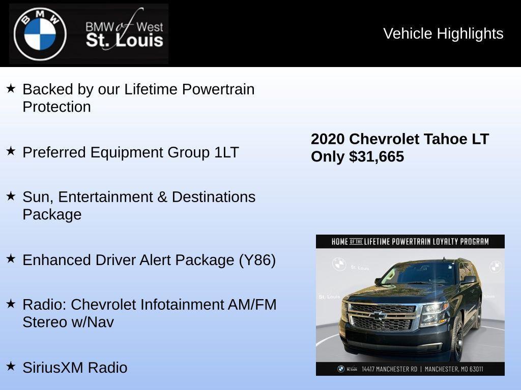 used 2020 Chevrolet Tahoe car, priced at $31,665