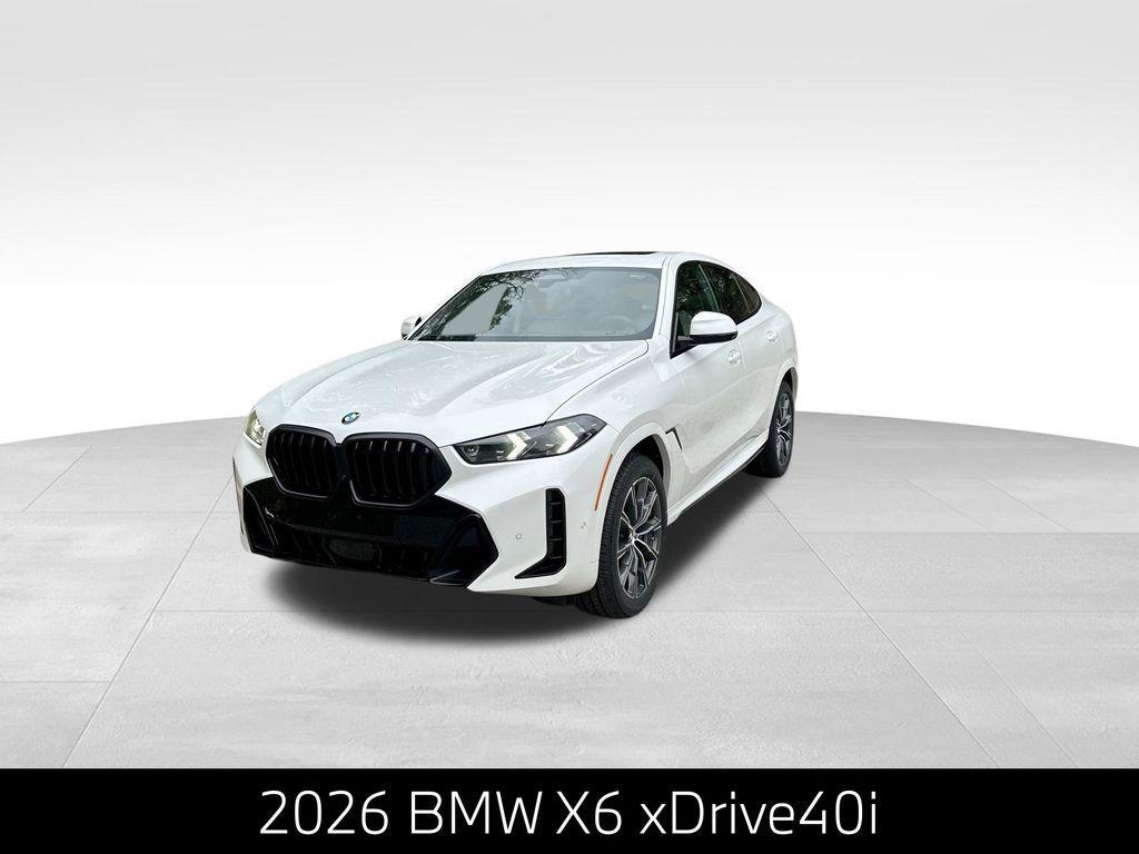 new 2026 BMW X6 car, priced at $91,625