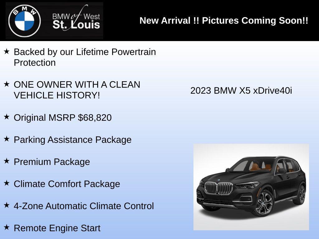 used 2023 BMW X5 car, priced at $47,995