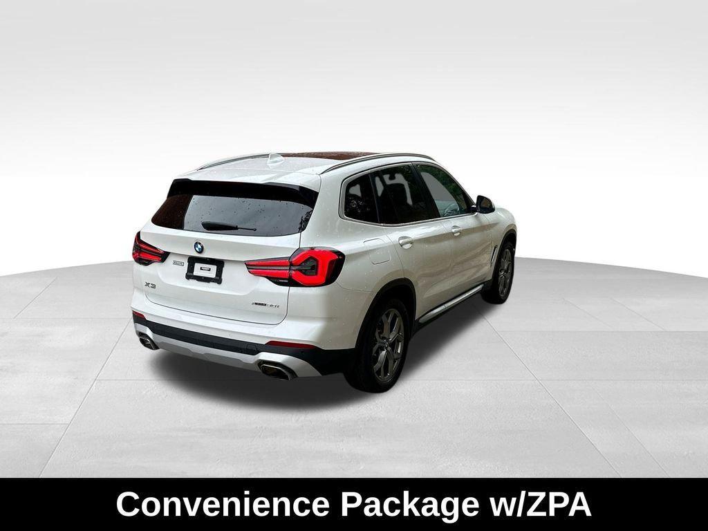 used 2022 BMW X3 car, priced at $34,445