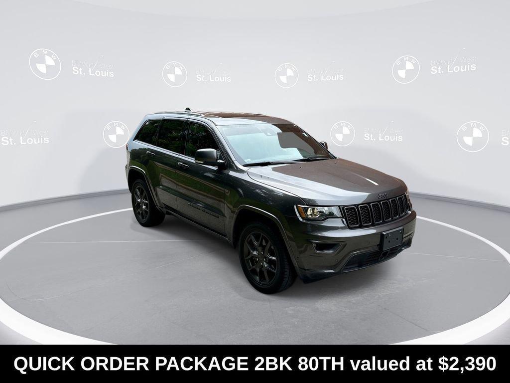used 2021 Jeep Grand Cherokee car, priced at $29,545