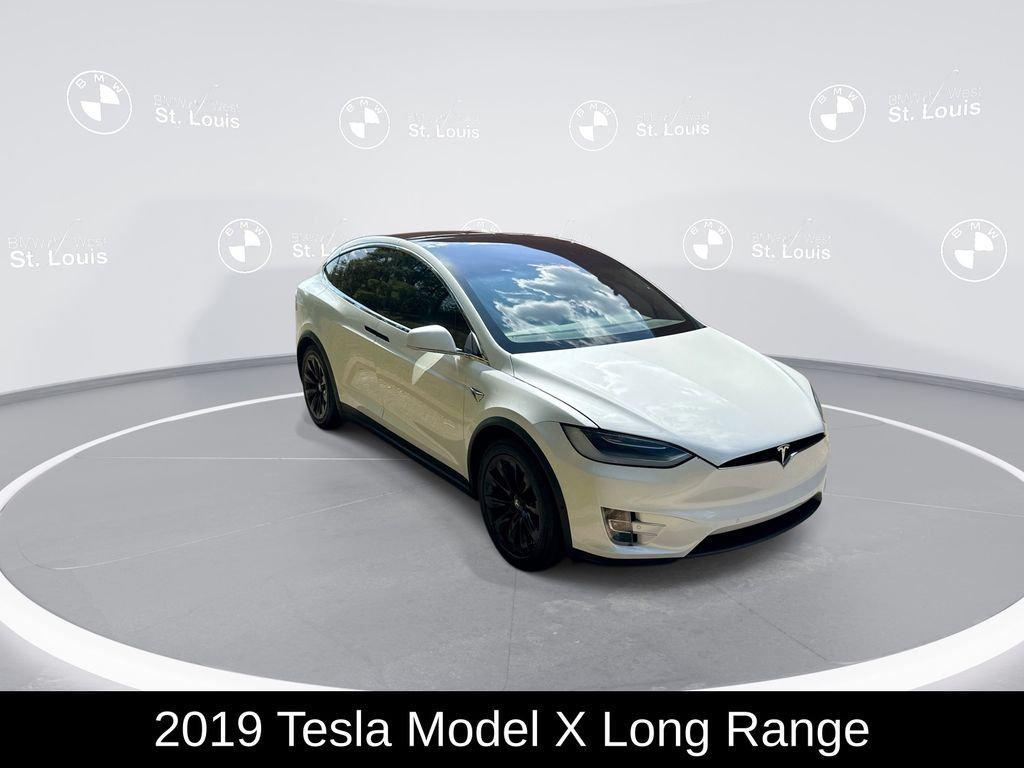 used 2019 Tesla Model X car, priced at $27,884