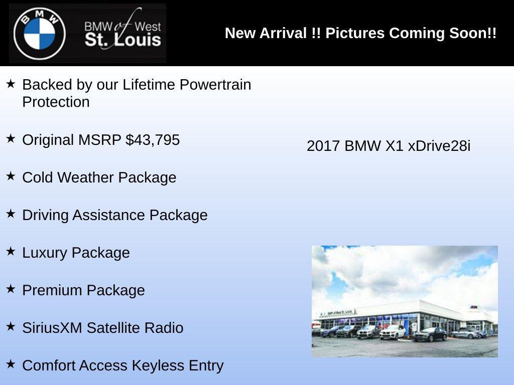 used 2017 BMW X1 car, priced at $13,595
