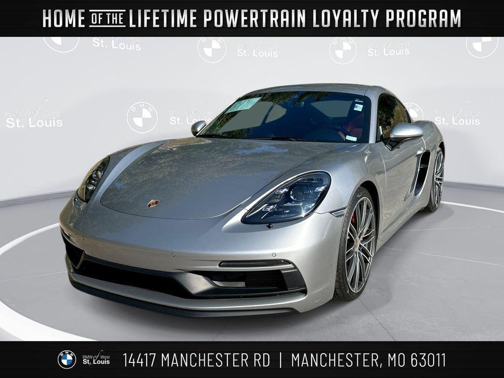 used 2022 Porsche 718 Cayman car, priced at $97,175