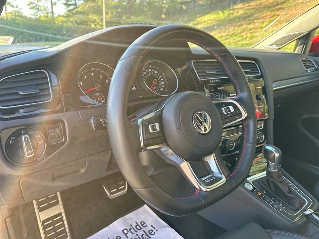 used 2019 Volkswagen Golf GTI car, priced at $18,445