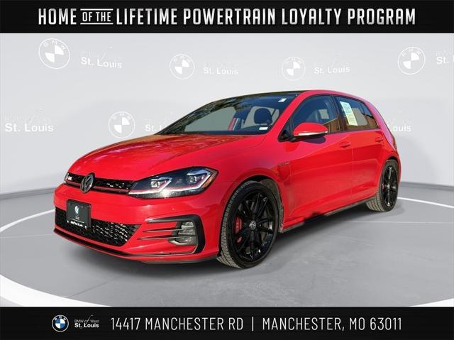 used 2019 Volkswagen Golf GTI car, priced at $18,445