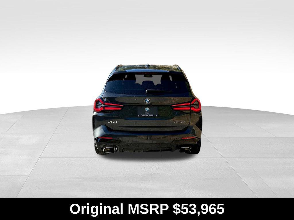 used 2023 BMW X3 car, priced at $37,988