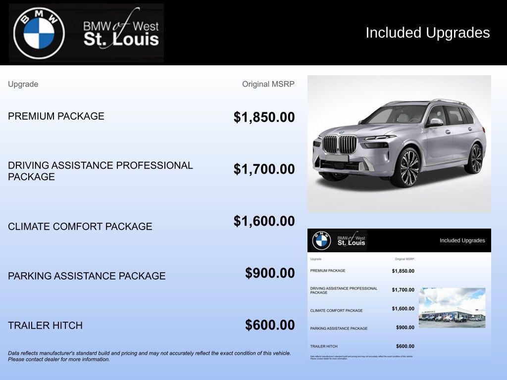 used 2023 BMW X7 car, priced at $65,289