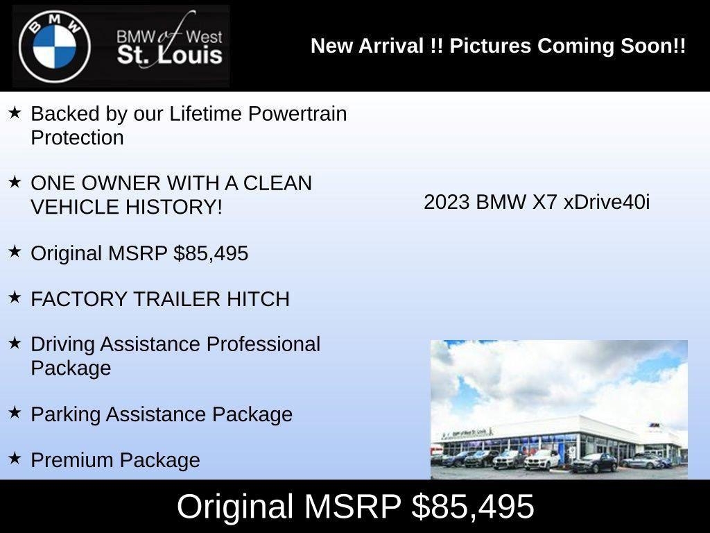 used 2023 BMW X7 car, priced at $65,289