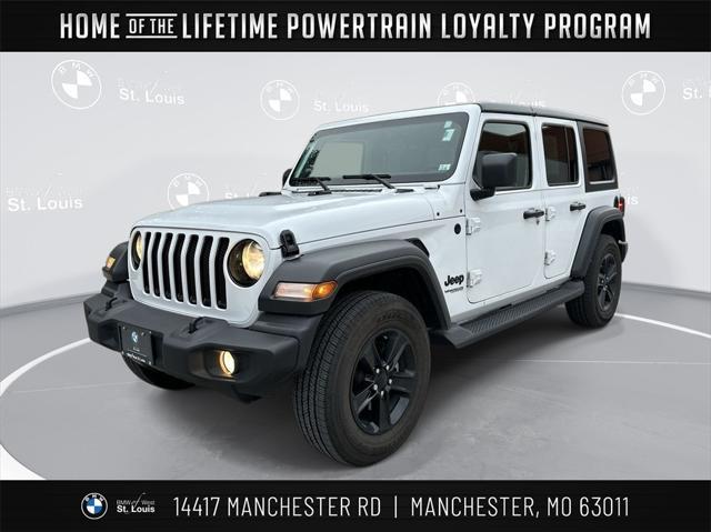 used 2022 Jeep Wrangler Unlimited car, priced at $32,885