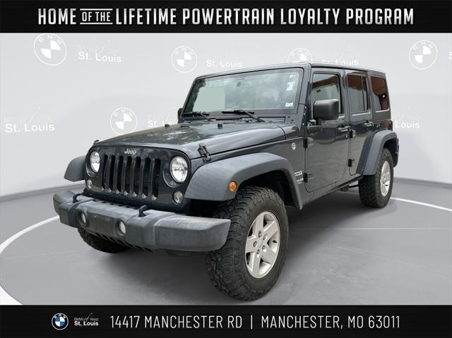 used 2017 Jeep Wrangler Unlimited car, priced at $22,286