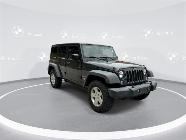 used 2017 Jeep Wrangler Unlimited car, priced at $22,445