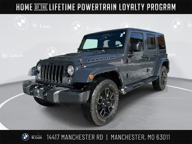 used 2017 Jeep Wrangler Unlimited car, priced at $19,989