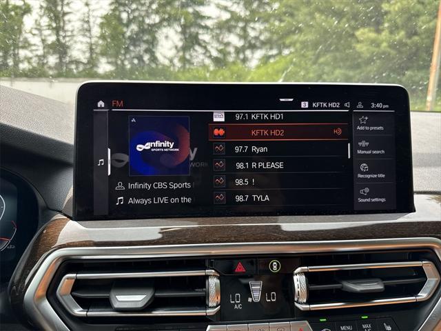 used 2022 BMW X3 car, priced at $35,372