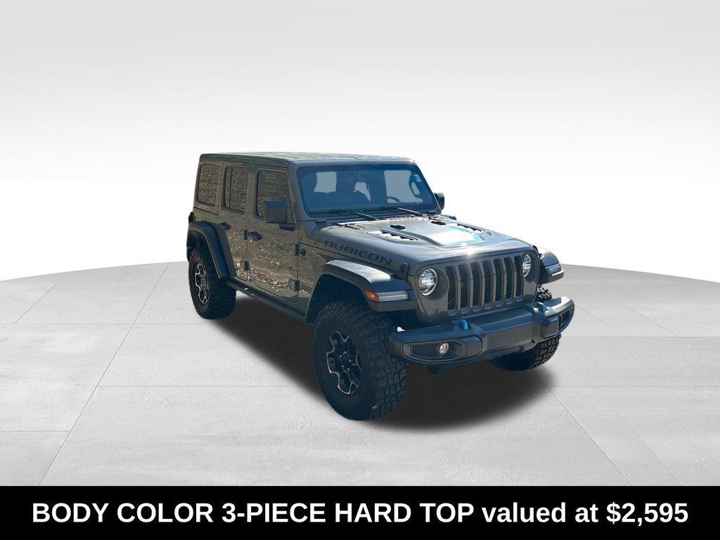 used 2021 Jeep Wrangler Unlimited 4xe car, priced at $28,998