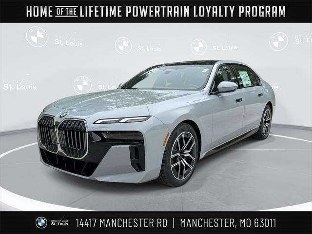new 2025 BMW 740 car, priced at $105,225