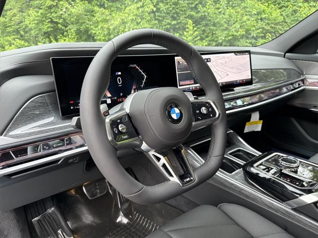 new 2025 BMW 740 car, priced at $105,225