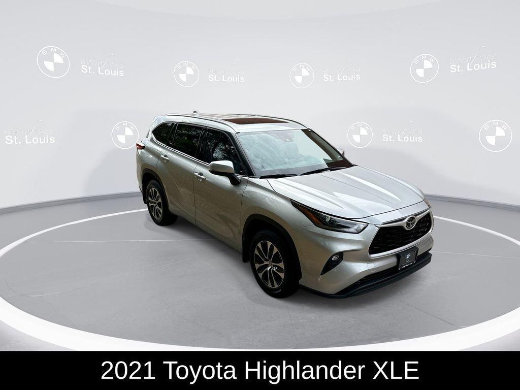 used 2021 Toyota Highlander car, priced at $33,855