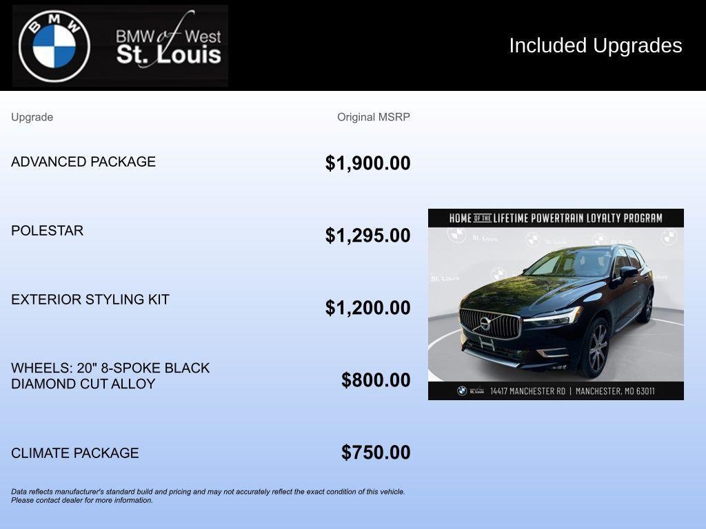 used 2021 Volvo XC60 car, priced at $28,988