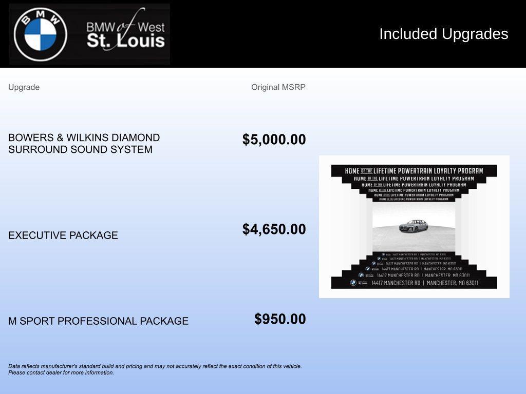 new 2026 BMW 760 car, priced at $136,880