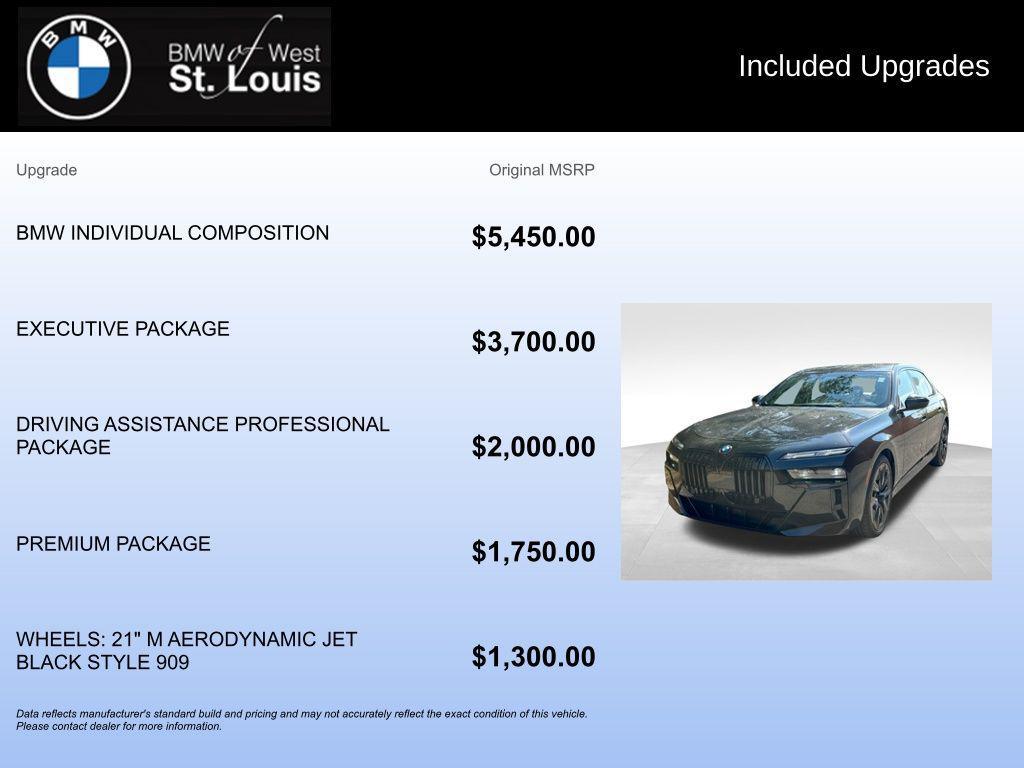 used 2024 BMW 760 car, priced at $79,998