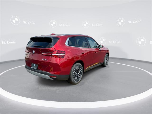 new 2025 BMW X3 car, priced at $56,985
