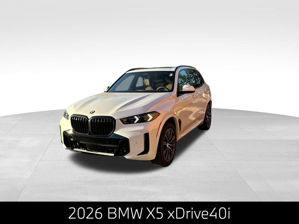 new 2026 BMW X5 car, priced at $83,925