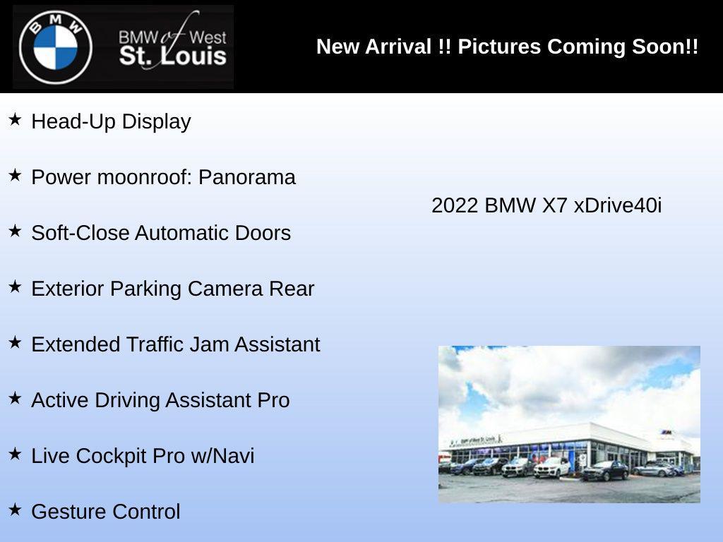 used 2022 BMW X7 car, priced at $50,757
